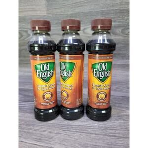 3pc 2x Old English Light Woods 8 oz scratch cover/ 1x Old English For Dark Woods